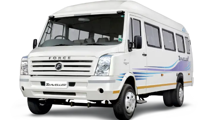 Toyota Traveller minivan rental Tirunelveli for large group family trips and airport transfers
